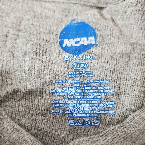 Ohio State Buckeyes Football T-shirt NCAA by KA Inc. Gray Size XL - Picture 2 of 6